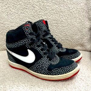 Nike Force Sky High “Polka Dot” Sneakers Women’s Size 8